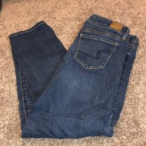 AMERICAN EAGLE SKINNY JEANS SIZE 10
